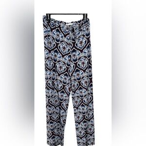 CATO Fashions Multi Print Boho Drawstring Pants- Plus Size 2X